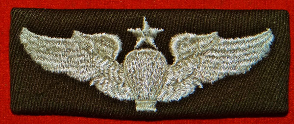 WW II Cloth 3 inch "Senior Balloon Pilot" Wing
