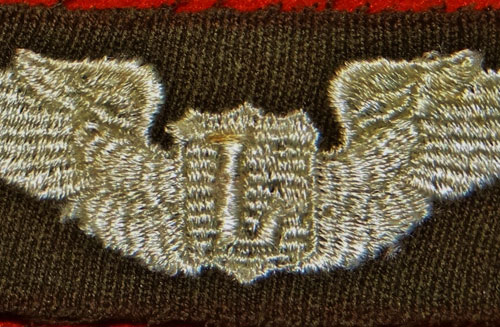 WW II Cloth 3 inch "LIAISON PILOT" Wing