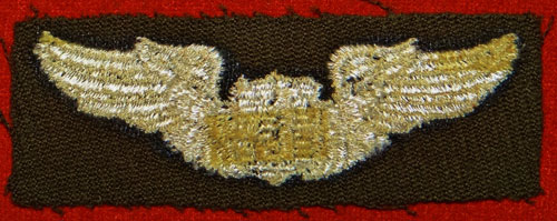 WW II Cloth 3 inch "LIAISON PILOT" Wing