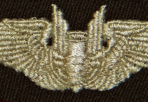 WW II Cloth 3 inch "AERIAL GUNNER" Wing