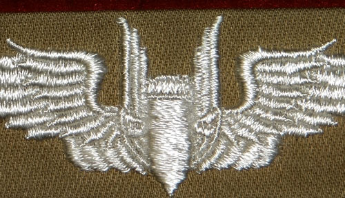 WW II Cloth 3 inch "AERIAL GUNNER" Wing