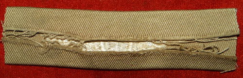 WW II Cloth 3 inch "OBSERVER" Wing