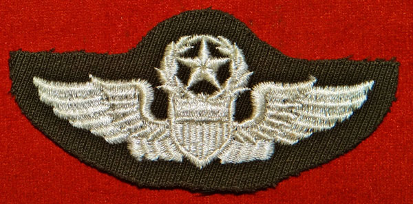 WW II Cloth 3 inch "COMMAND PILOT" Wing