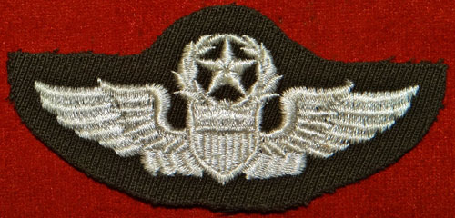 WW II Cloth 3 inch "COMMAND PILOT" Wing