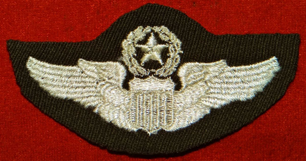 WW II Cloth 3 inch "COMMAND PILOT" Wing