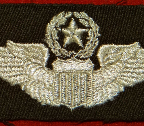 WW II Cloth 3 inch "COMMAND PILOT" Wing