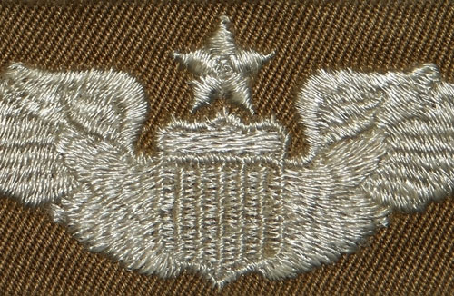 WW II Cloth 3 inch "SENIOR PILOT" Wing