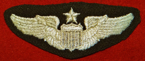 WW II Cloth 3 inch "SENIOR PILOT" Wing