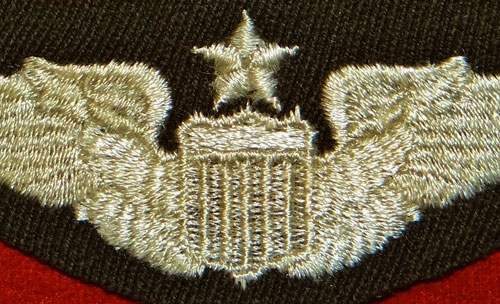 WW II Cloth 3 inch "SENIOR PILOT" Wing