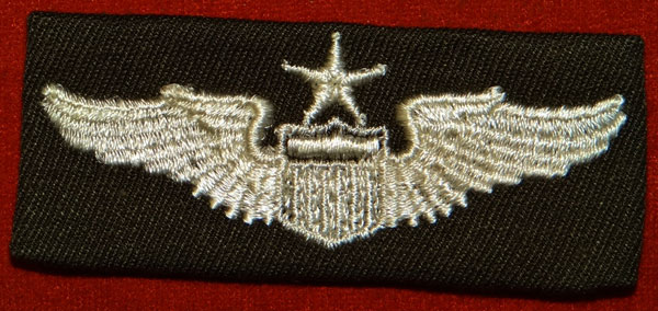 WW II Cloth 3 inch "SENIOR PILOT" Wing