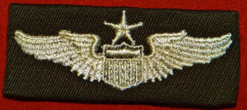 WW II Cloth 3 inch "SENIOR PILOT" Wing