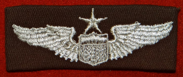 WW II Cloth 3 inch "SENIOR PILOT" Wing