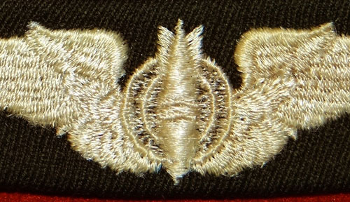 WW II Cloth 3 inch "BOMBARDIER" Wing