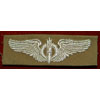 WW II Cloth 3 inch "BOMBARDIER" Wing