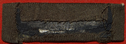 WW II Cloth 3 inch "BOMBARDIER" Wing