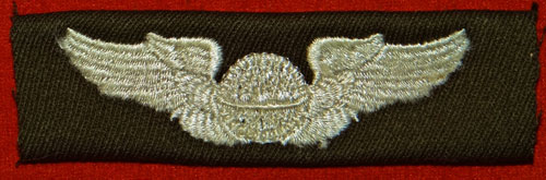 WW II Cloth 3 inch "NAVIGATOR" Wing