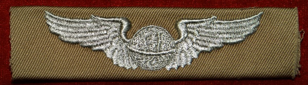 WW II Cloth 3 inch "NAVIGATOR" Wing