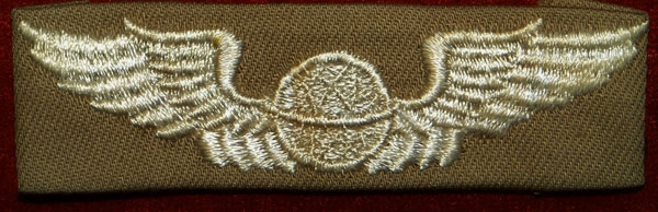 WW II Cloth 3 inch "NAVIGATOR" Wing