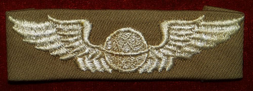 WW II Cloth 3 inch "NAVIGATOR" Wing