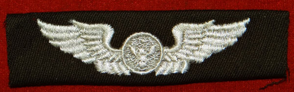 WW II Cloth 3 inch "AIRCREW" Wing