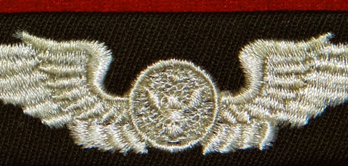 WW II Cloth 3 inch "AIRCREW" Wing