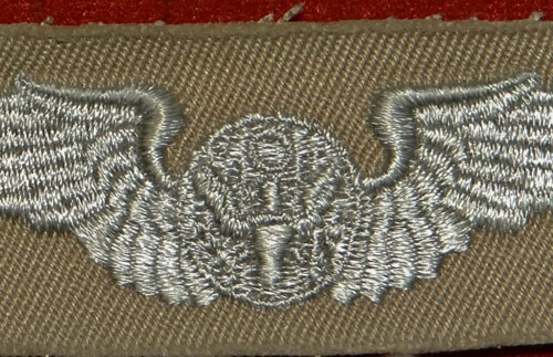 WW II Cloth 3 inch "AIRCREW" Wing