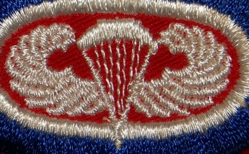 82nd Airborne Div. Headquarters Parachute OVAL