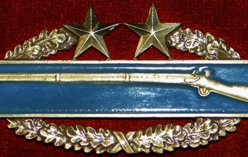 Sterling Third Award "COMBAT INFANTRYMAN" Badge