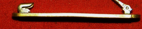 WW I Bronze Pin Back "MARKSMAN" Badge