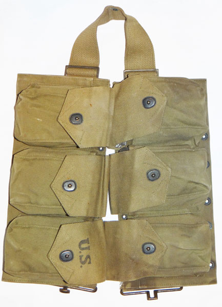WW II M-1937 Browning Automatic Rifle "BAR" Clip Belt WW II M-1937 Browning Automatic Rifle "BAR" Clip Belt