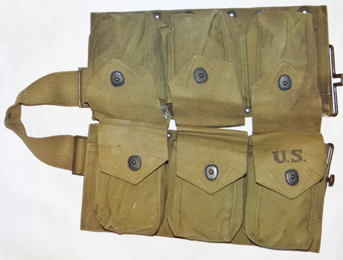 WW II M-1937 Browning Automatic Rifle "BAR" Clip Belt