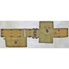 WW II U.S. M-1936 Pistol Belt with Clip Pouch & First Aid Pouch