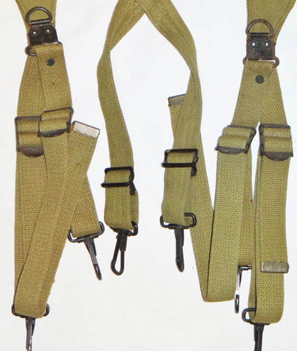 WW II 1942 Dated M-1936 Belt Suspenders