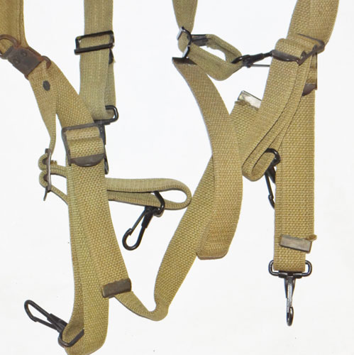 WW II 1942 Dated M-1936 Belt Suspenders