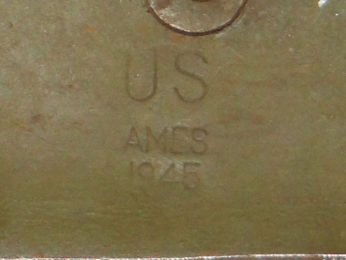 WW II 1945 Dated M-1943 Entrenching Shovel with Web Carrier