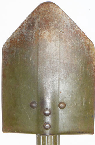 WW II 1945 Dated M-1943 Entrenching Shovel with Web Carrier