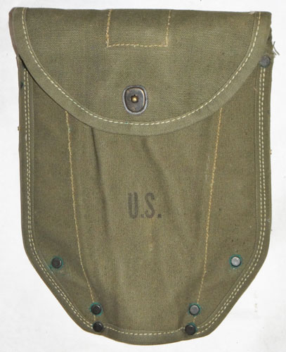 WW II 1945 Dated M-1943 Entrenching Shovel with Web Carrier