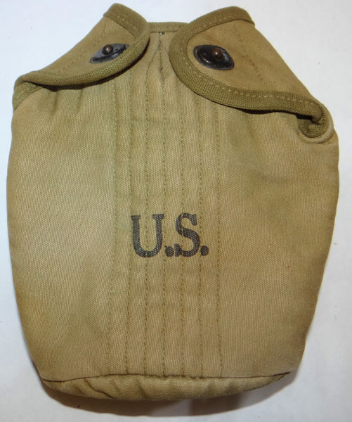 WW II 1943 Dated M-1910 Web Canteen Cover WW II 1943 Dated M-1910 Web Canteen Cover