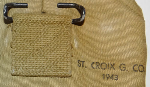 WW II 1943 Dated M-1910 Web Canteen Cover