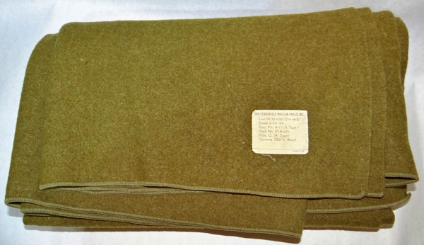 WW II 1944  Dated U.S. Army WOOL Blanket