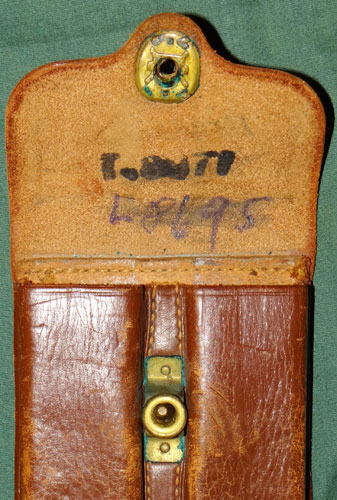 Leather 1945 Dated Automatic Pistol Clip Pouch