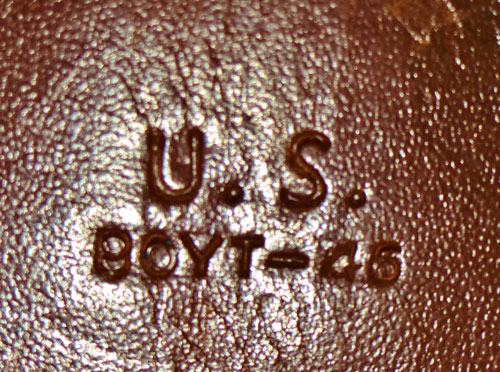 Leather 1945 Dated Automatic Pistol Clip Pouch