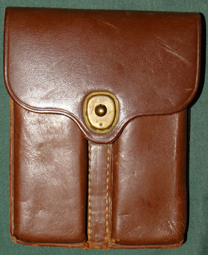 1946 Dated Leather Automatic Pistol Clip Pouch