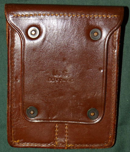 1946 Dated Leather Automatic Pistol Clip Pouch