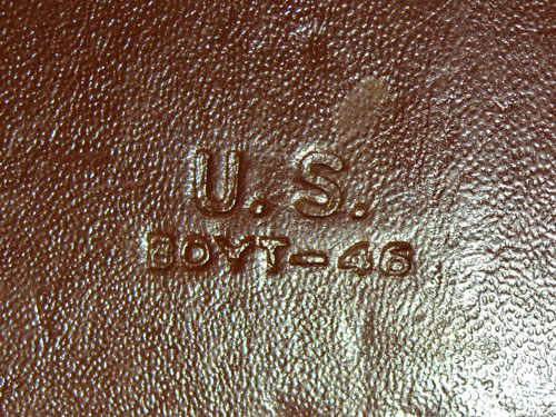 1946 Dated Leather Automatic Pistol Clip Pouch