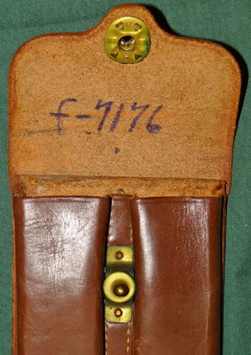 1946 Dated Leather Automatic Pistol Clip Pouch