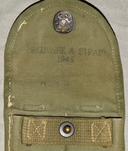 U.S. WW II M-43/44 M-1 Carbine & M-1 Garand Clip Pouch