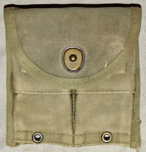 1952 Dated Korean War U.S. M-43/44 M-1 Carbine & M-1 Garand Clip Pouch