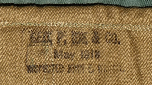 U.S. WW I Hand Grenade Vest Carrier