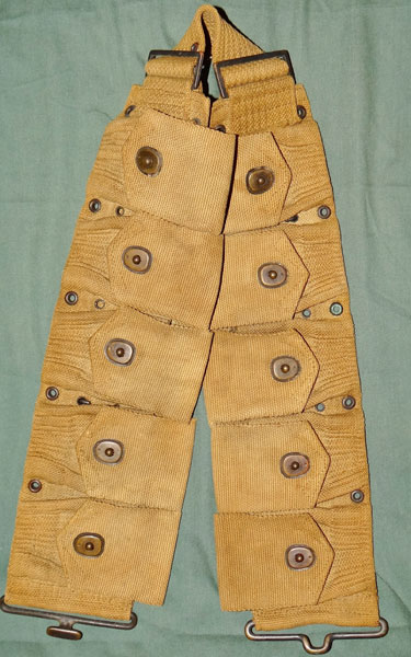 U.S. WW I  M1910 "Mills" 10 Pocket Cartridge Belt